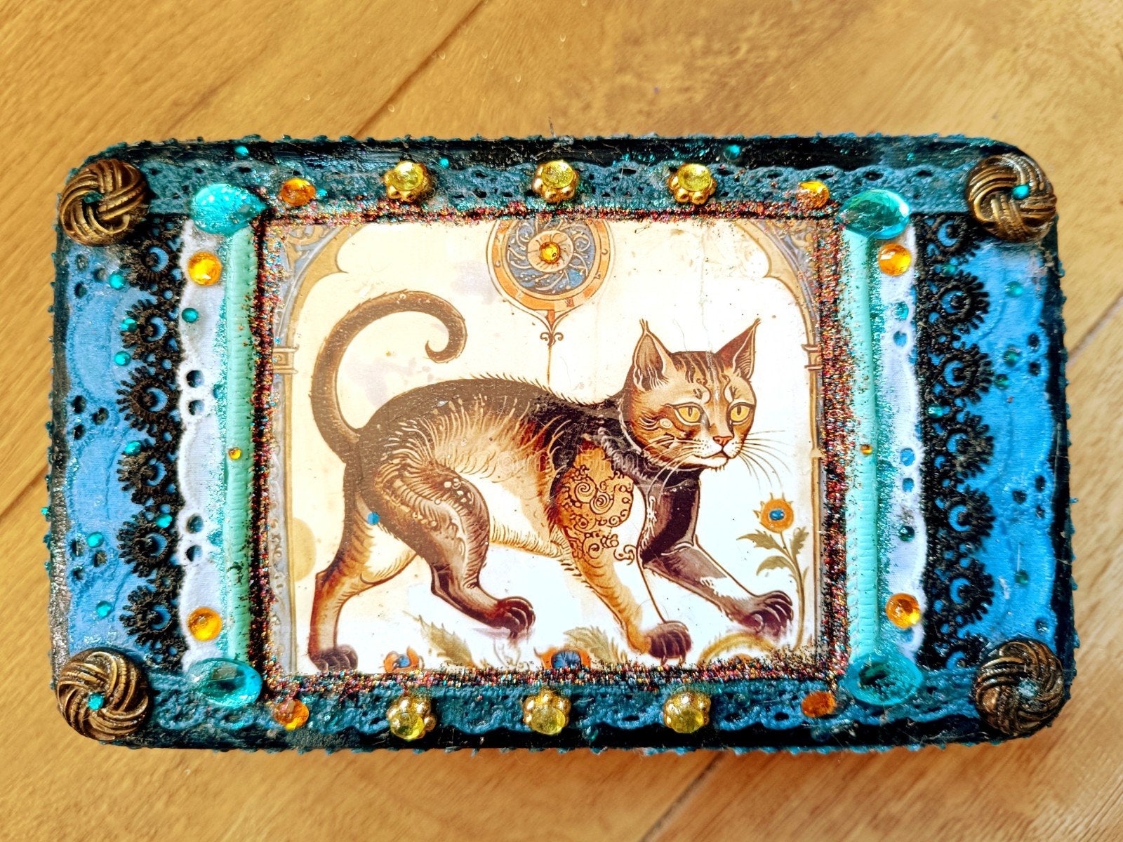 Cat - Mystic Art Bastet, Ophalen of Verzenden, Nieuw, Rechthoekig, Overige materialen