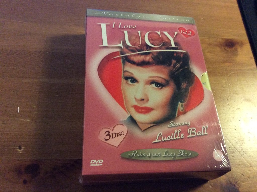 Lucy Ball 3-dvd box. Nieuw in Folie, Alle leeftijden, Ophalen of Verzenden, Nieuw in verpakking