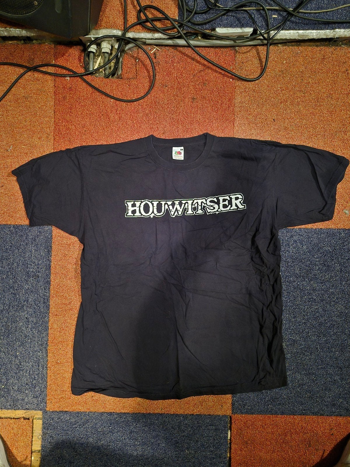 Logo shirt van Brutal Death Metal band Houwitser, Ophalen, Zo goed als nieuw, Kleding