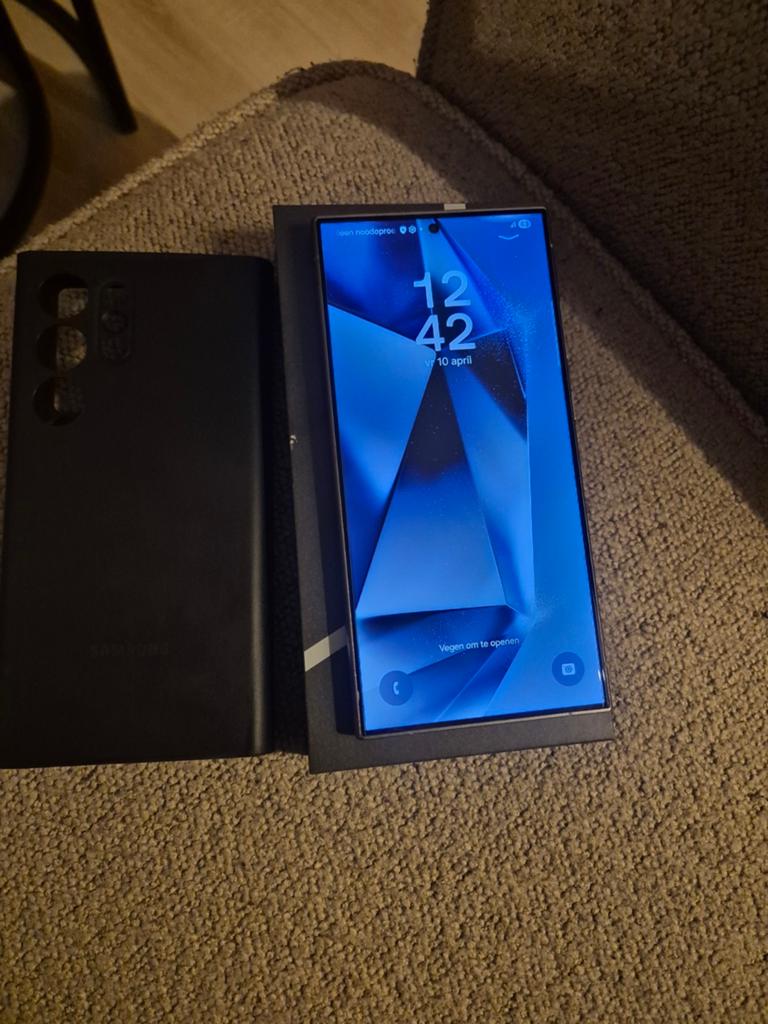 Samsung s24 ultra 256gb, Galaxy S24, Zwart, Ophalen of Verzenden, Zo goed als nieuw