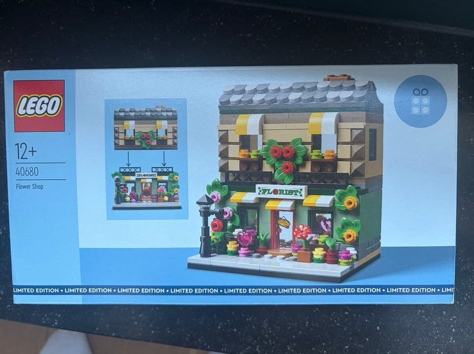 NIEUWstaat Lego 40680 Bloemenwinkel - Collectors Item, Ophalen of Verzenden, Zo goed als nieuw