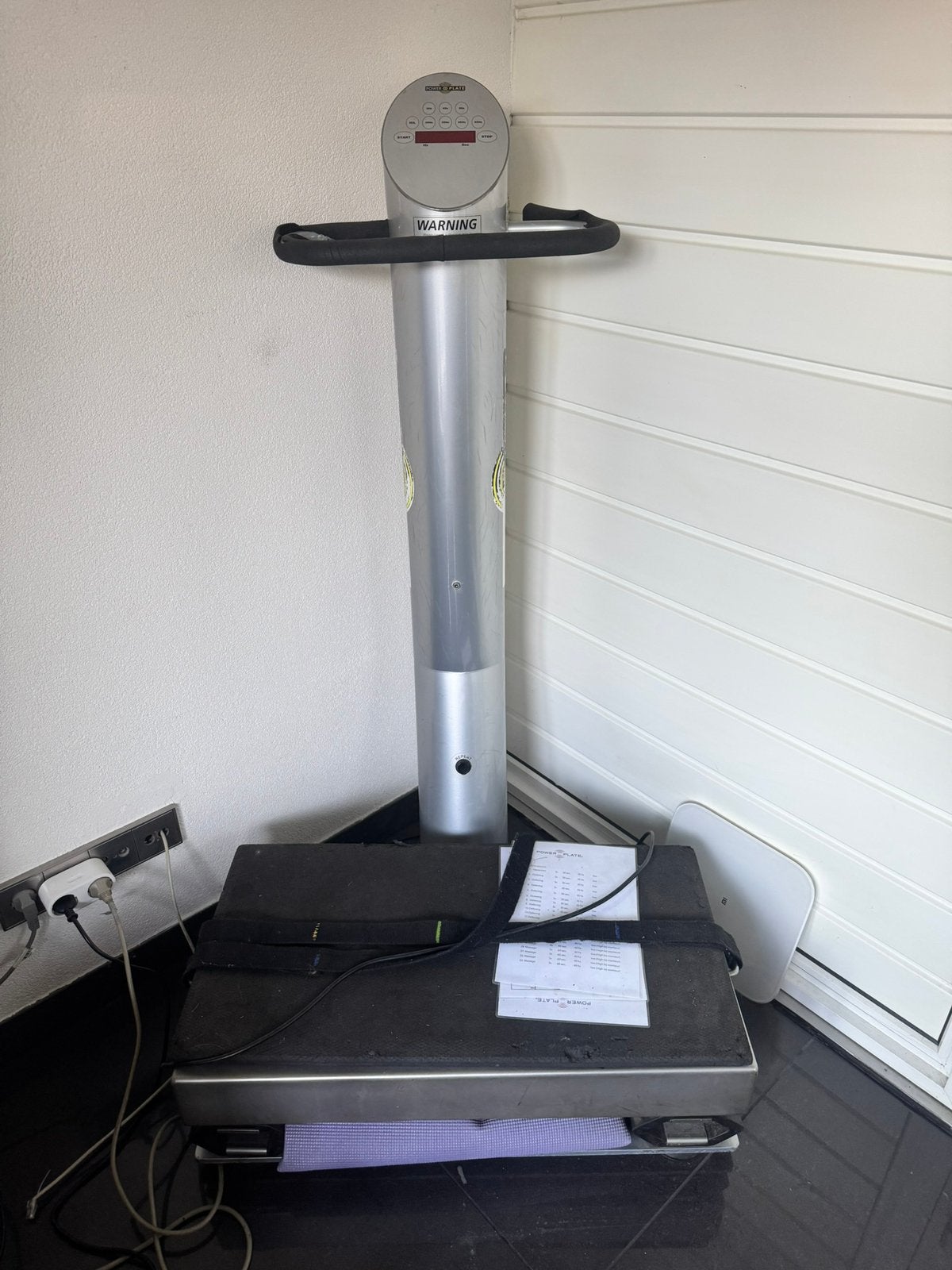 orginele powerplate, Ophalen, Gebruikt, Metaal, Trilplaat