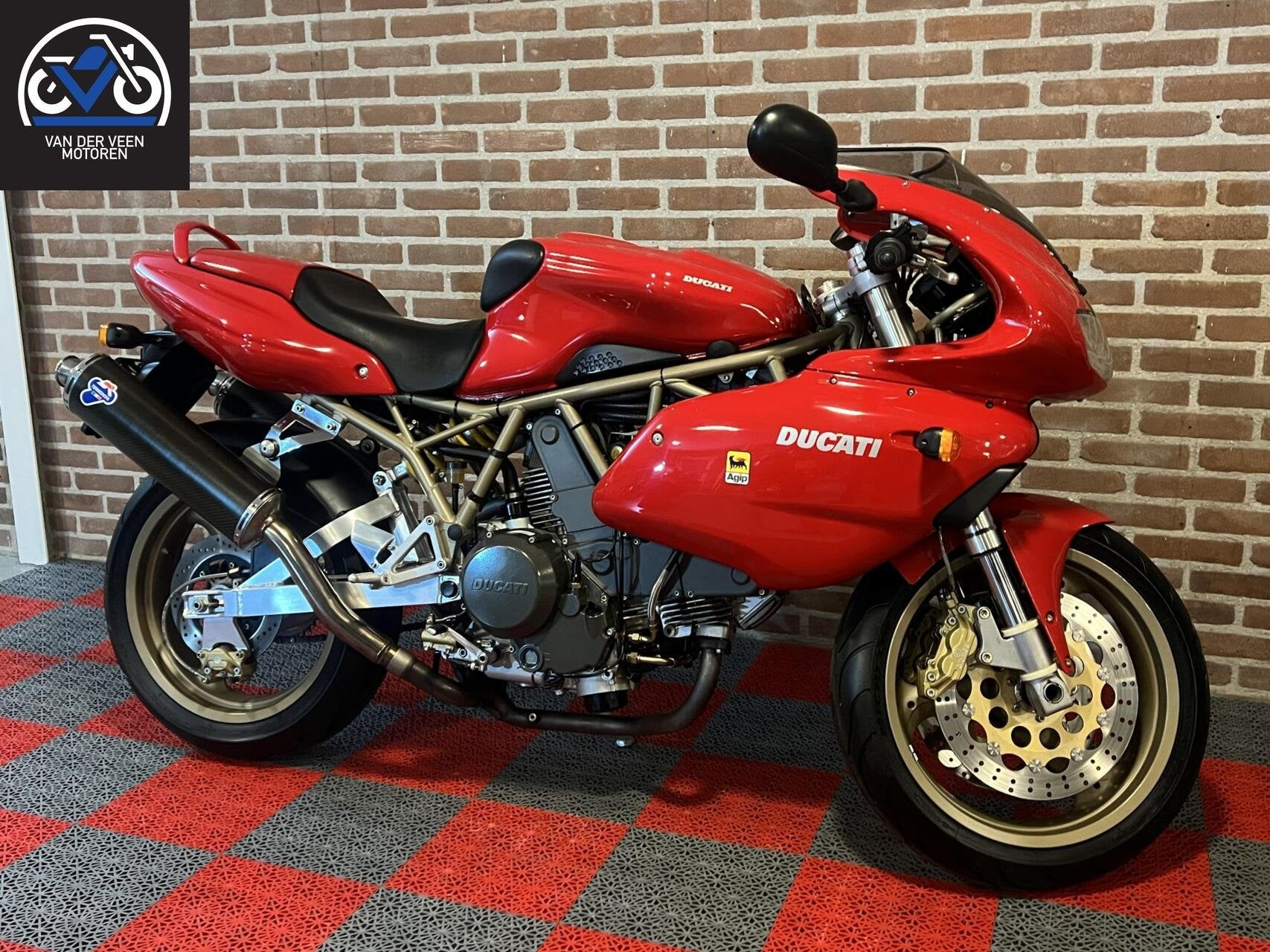 Ducati 750 SS Carenata, Termigoni uitlaat, NIEUWSTAAT!, Bedrijf, Sport, Meer dan 35 kW, 748 cc