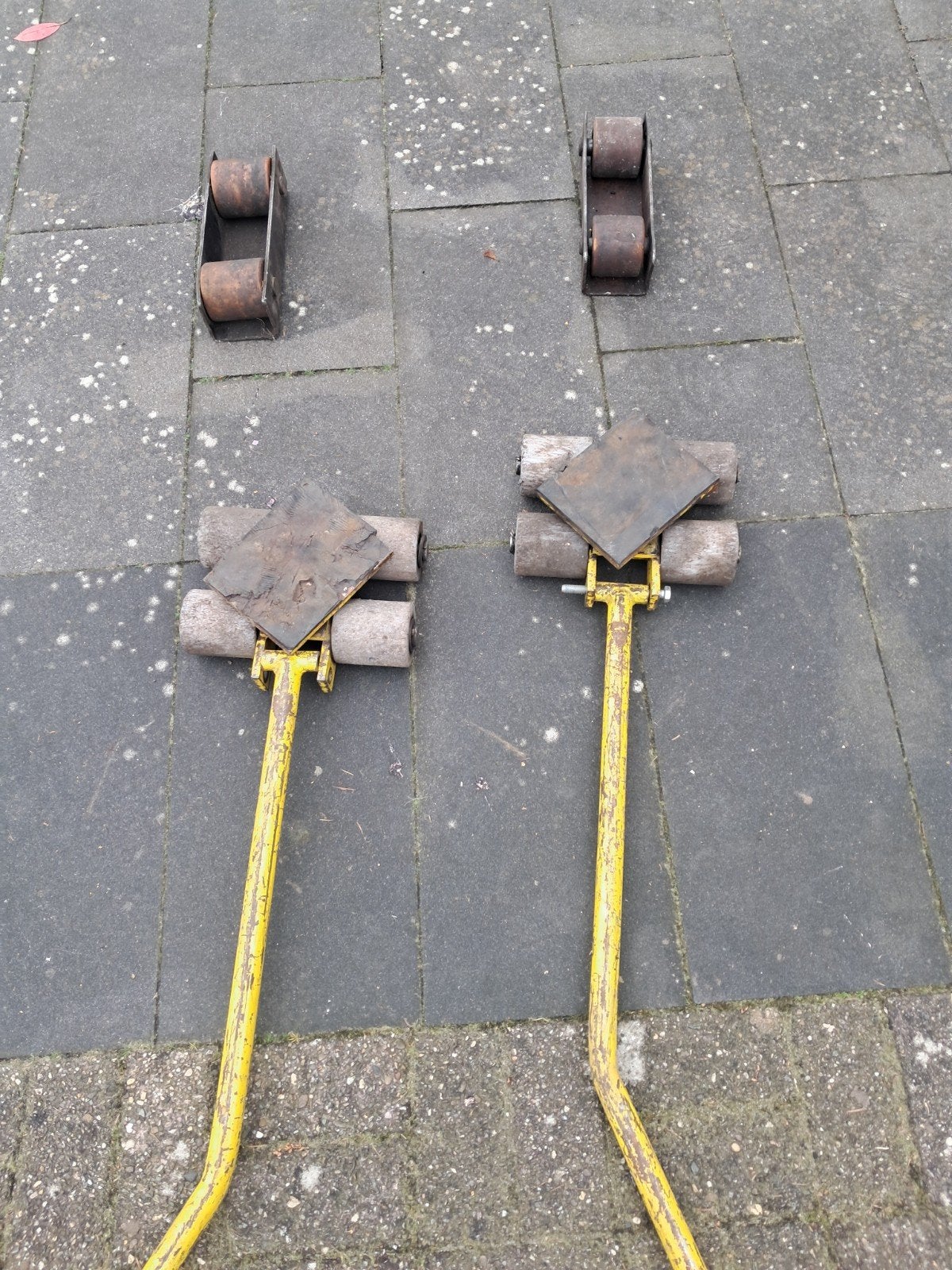 transportrollen/transsportkarren, 100 liter of meer, Ophalen of Verzenden, Zo goed als nieuw, Transportkar