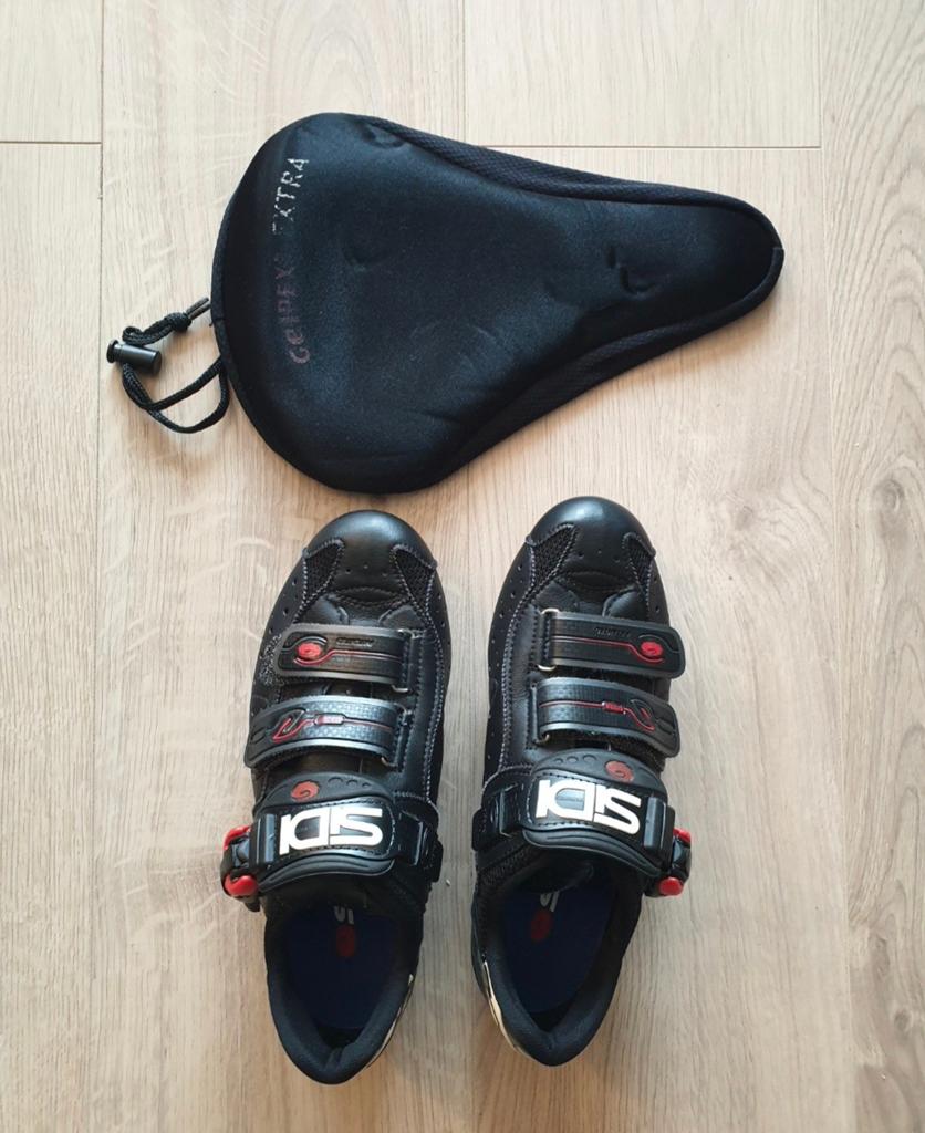 Sidi Genius 5 fietsschoenen zwart - Maat 38, Ophalen of Verzenden, Overige maten, Schoenen