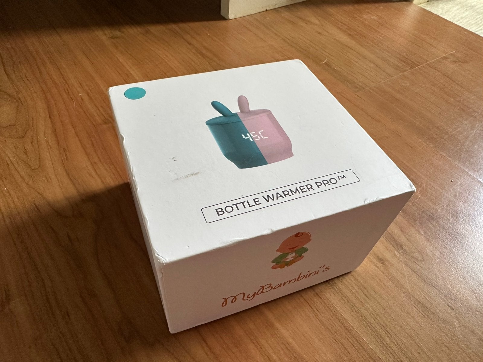 Mybambini draagbare flessenwarmer, Ophalen of Verzenden, Zo goed als nieuw, Flessen- of potjesverwarmer