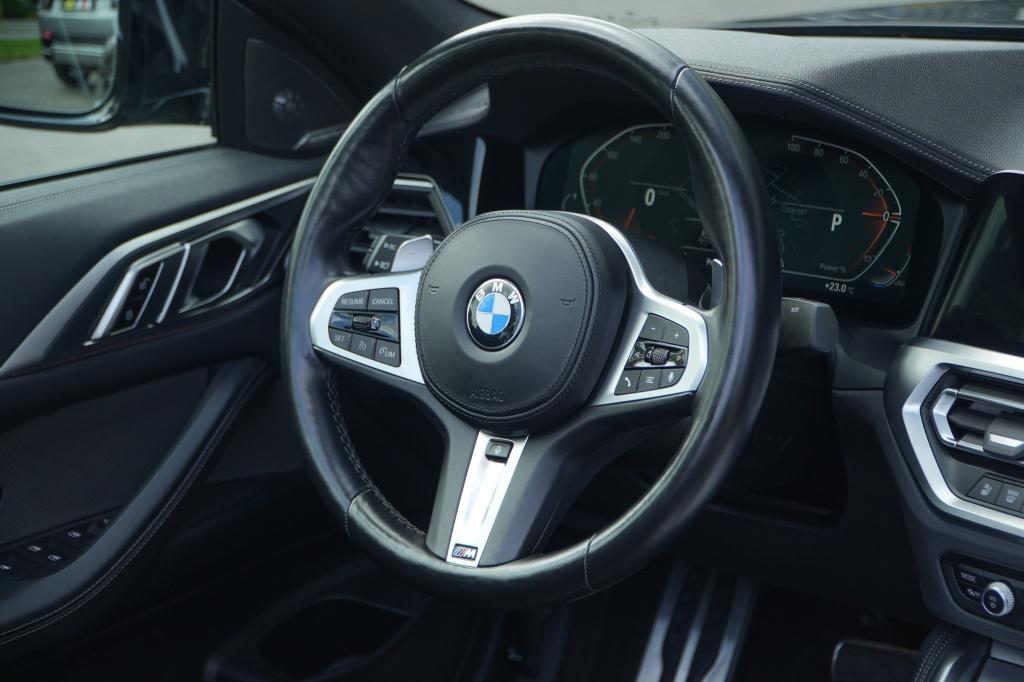 BMW 4 Serie Cabrio 430i M-Sport I Aut. I Live Cockpit I, Auto's, Automaat, 1998 cc, Gebruikt, Zwart