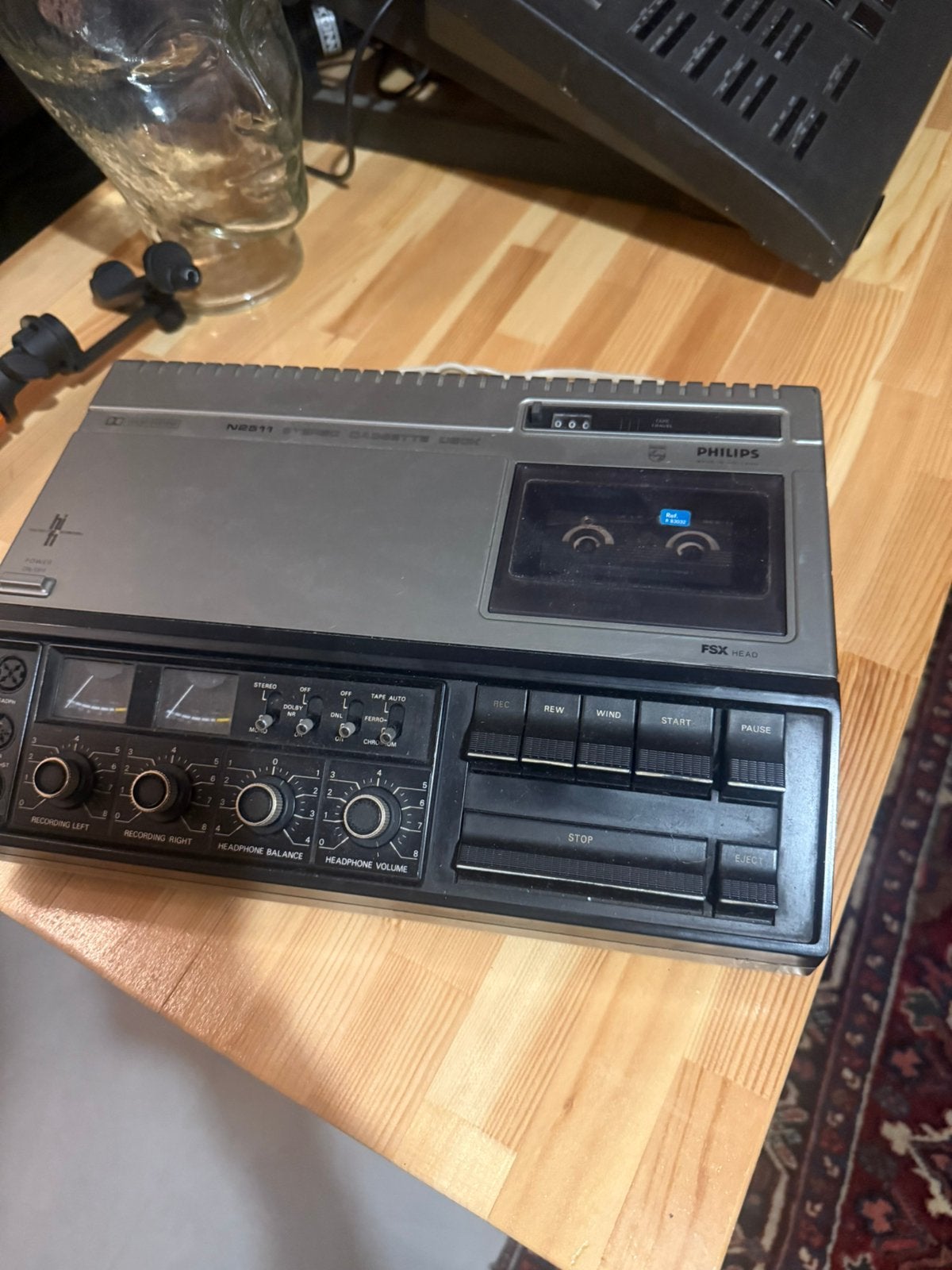 Philips N2511 cassettedeck, Ophalen of Verzenden, Philips