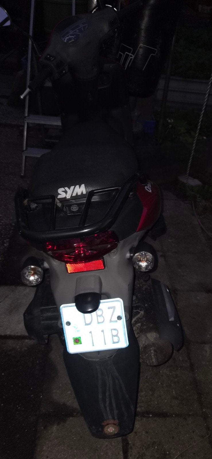 Sym Orbit 2 Scooter - Blauw Kenteken - Lichte Valschade, Gebruikt, Ophalen of Verzenden, Benzine, 50 cc