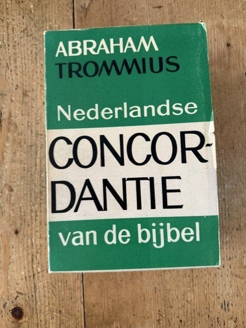 A. Trommius, Nederlandse concordantie van de bijbel, Ophalen of Verzenden, Zo goed als nieuw, Christendom | Protestants