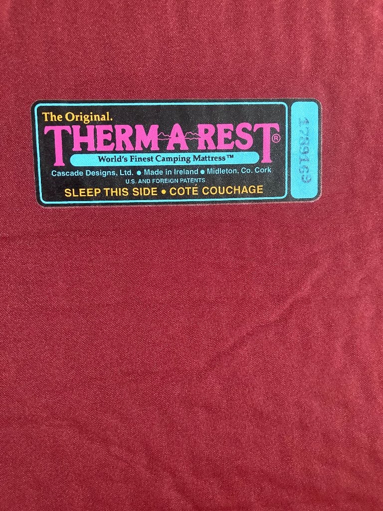 Therm-a-Rest zelfopblazende slaapmat, Ophalen of Verzenden, Gebruikt, 1-persoons