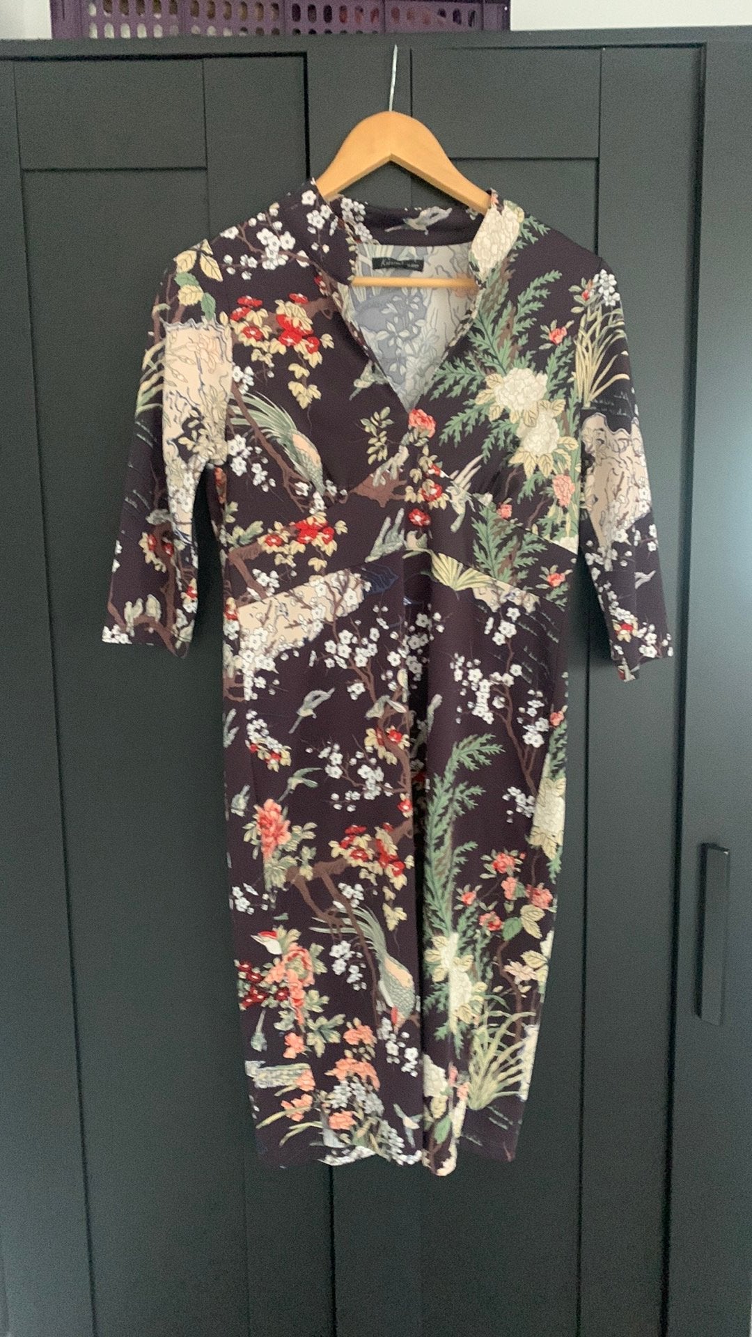 King louie middellange jurk maat 40, Kleding | Dames, Jurken, Maat 38/40 (M), Overige kleuren, Ophalen of Verzenden, Zo goed als nieuw