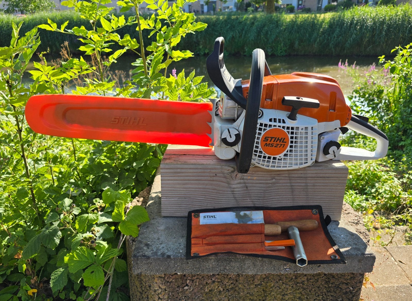 Stihl ms 271 ( nieuwstaat ), Ophalen of Verzenden, Zo goed als nieuw, Stihl