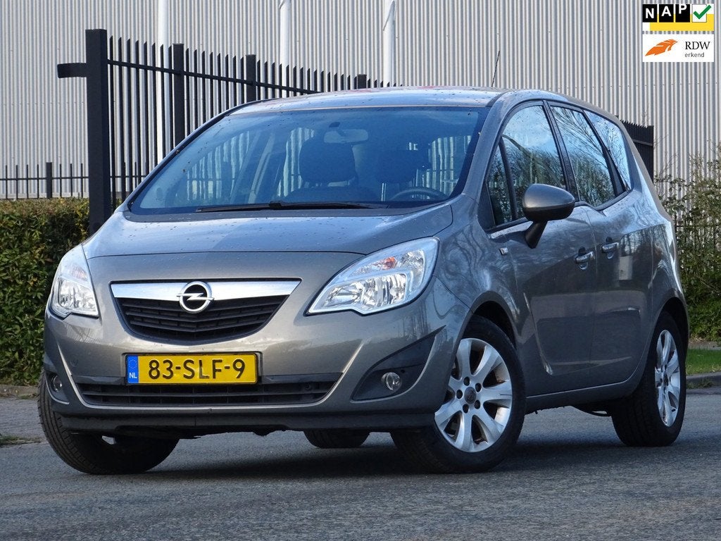 Opel Meriva 1.4 Edition 103DKM/NAP/AIRCO/CRUISE/APK 02-2027, Voorwielaandrijving, Euro 5, 101 pk, Gebruikt