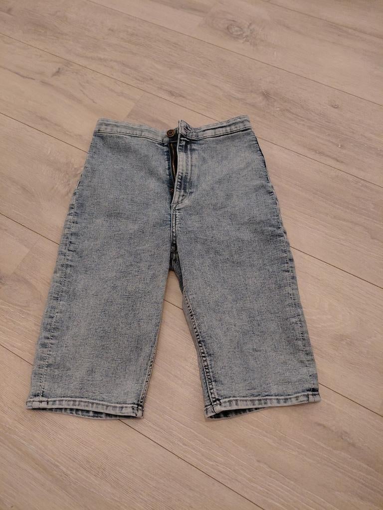 Blauwe denim korte broek voor jongens - Maat 164, Kinderen en Baby's, Kinderkleding | Maat 164, Broek, H&M, Ophalen of Verzenden
