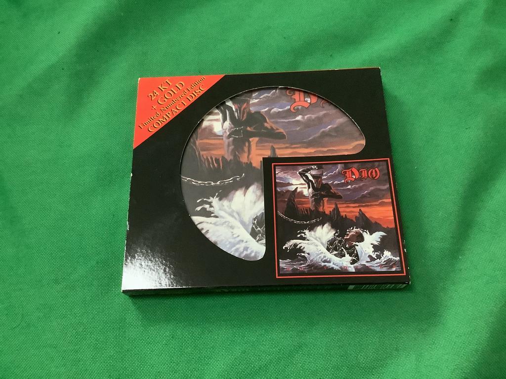 Dio-Holy Diver 24K Gold Disc (US/very rare!!), Ophalen of Verzenden, Gebruikt
