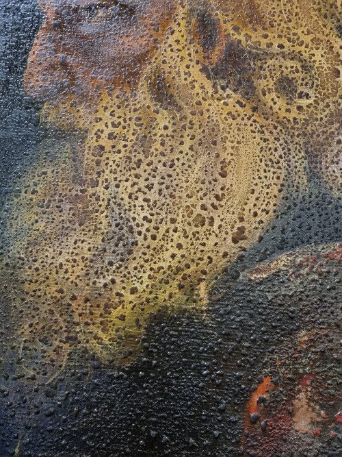 schilderij portret oude man met baard in gouden lijst, Ophalen of Verzenden, 'T Olde Gre-j, Info@toldegrej.nl, Endepoelstraat 20f Didam