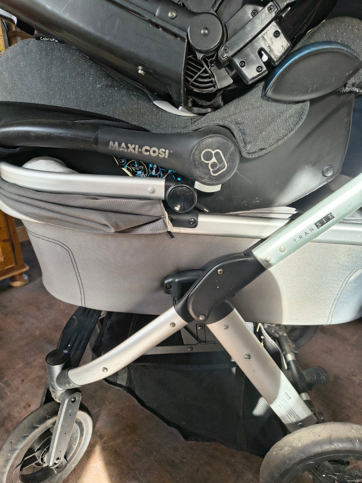 Mutsy Transit Combiwagen met Maxi-Cosi autostoel, Ophalen, Gebruikt, Met autostoeltje, Combiwagen