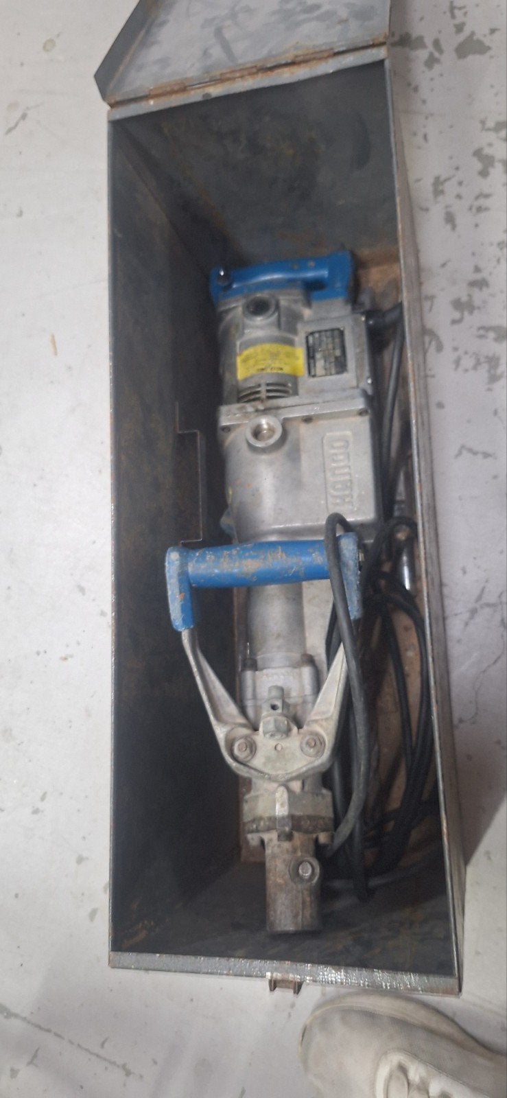 Kango 950 Breekhamer met accessoires in metalen kist, Ophalen of Verzenden, Gebruikt