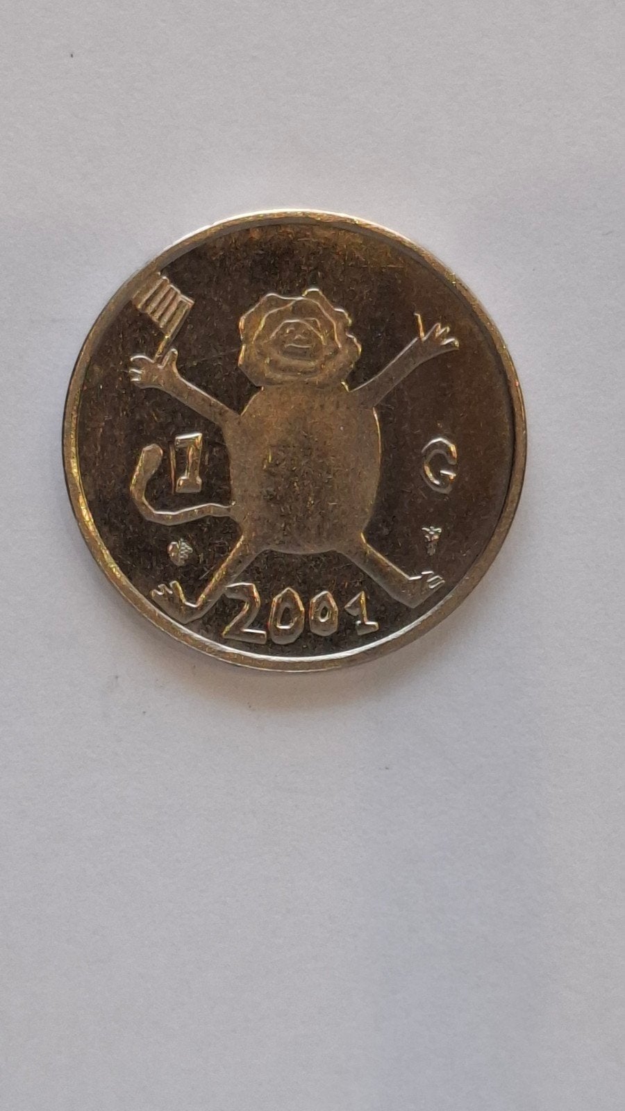 1 Gulden 2001 Koningin Beatrix (Loekie de leeuw), Ophalen of Verzenden, Koningin Beatrix, 1 gulden, Losse munt