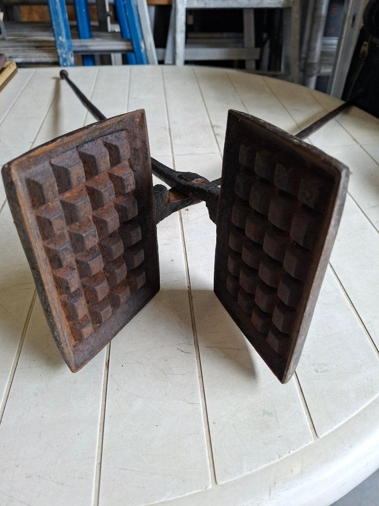 oud wafelijzer, Ophalen of Verzenden