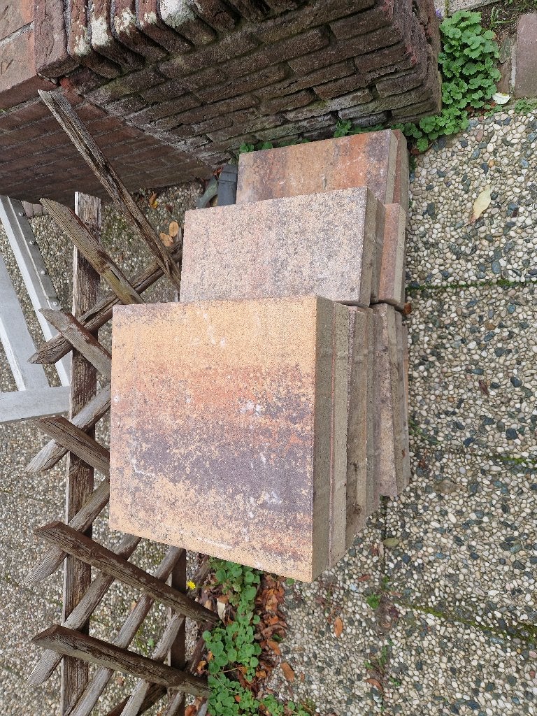 Partij Terras Stenen (Gratis af te halen), Tuin en Terras, Ophalen, Klinkers, Nieuw, Minder dan 5 m²