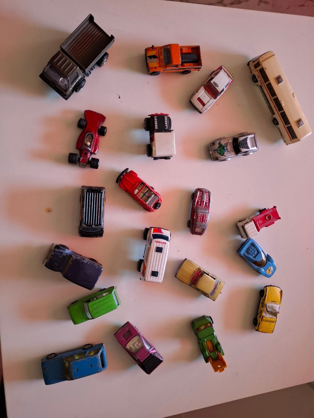 Autootjes collectie speelgoed vroeger, Verzamelen, Ophalen, Gebruikt