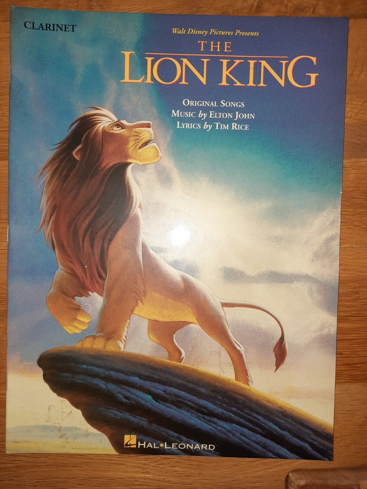 Klarinet: The Lion King-clarinet-original songs, Gebruikt, Ophalen of Verzenden, Klarinet, Artiest of Componist