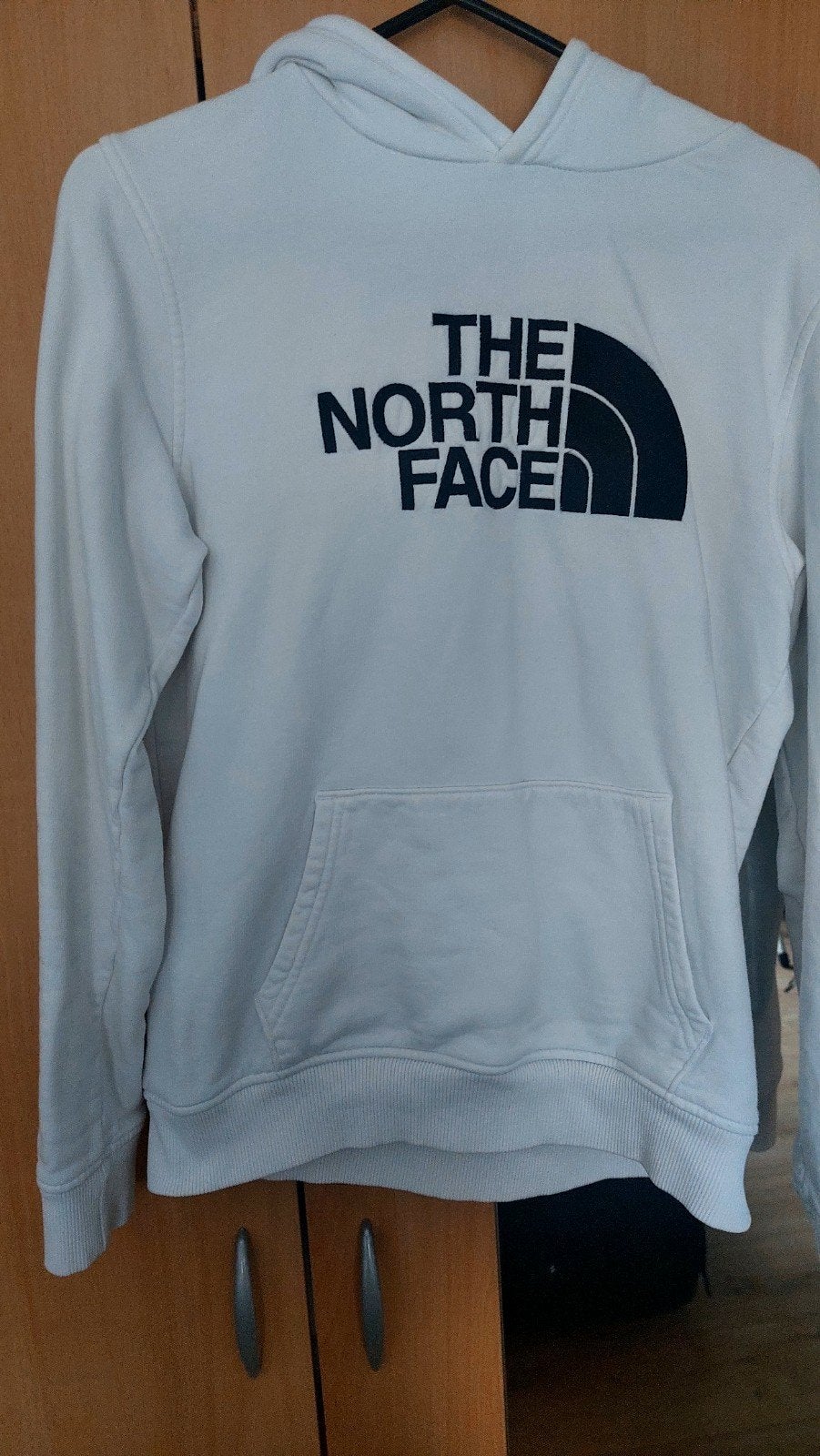 The North Face Hoodie Wit - Jeugd XL/TG, Verzenden, Jongen of Meisje, Trui of Vest, Gebruikt