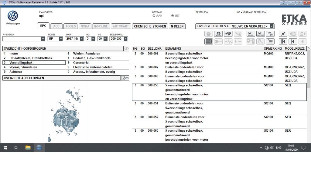 ETKA 8.2 - Elektronische Onderdelen Catalogus VM ware, Auto diversen, Verzenden