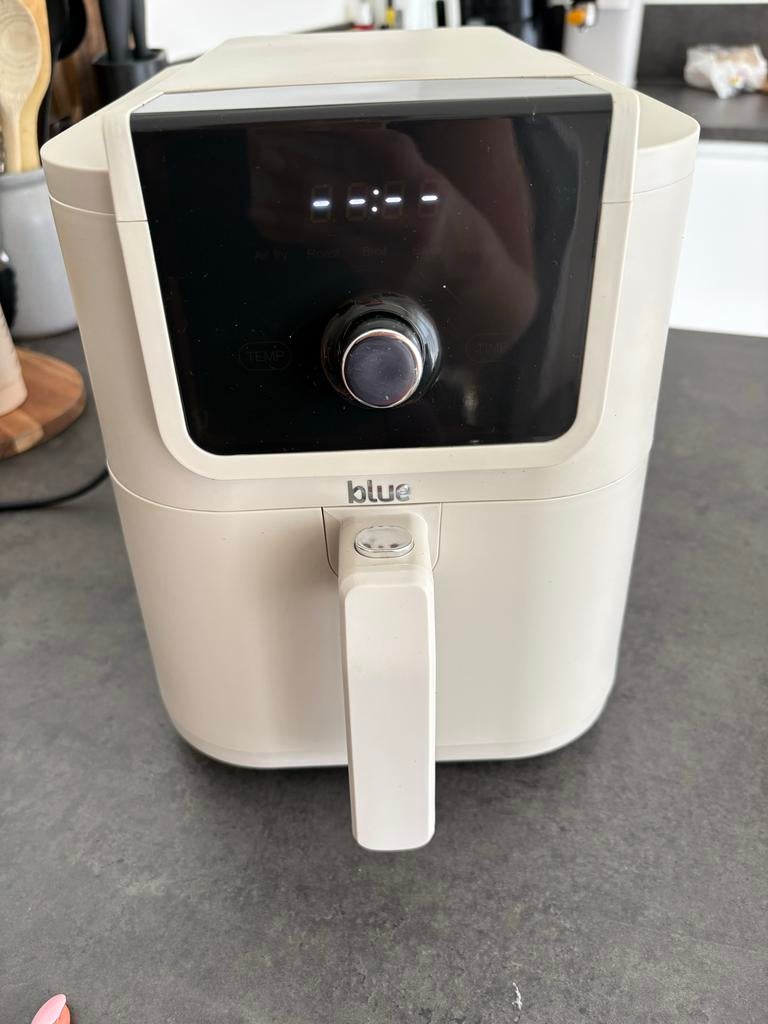 Blue Home beige Airfryer - Zo goed als nieuw, Witgoed en Apparatuur, Airfryers, Zo goed als nieuw, Airfryer, Minder dan 750 gram