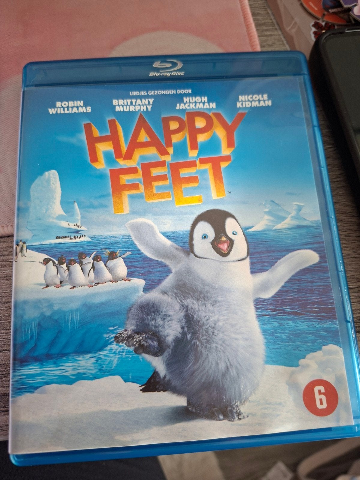 Happy Feet Blu-ray - Dansende Pinguïns Avontuur, Gebruikt, Nederlands, Film, Kinderen en Jeugd