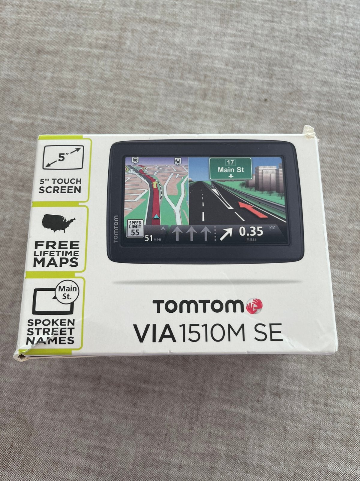 Tomtom via 15010m SE Nieuw, Ophalen of Verzenden, Zo goed als nieuw