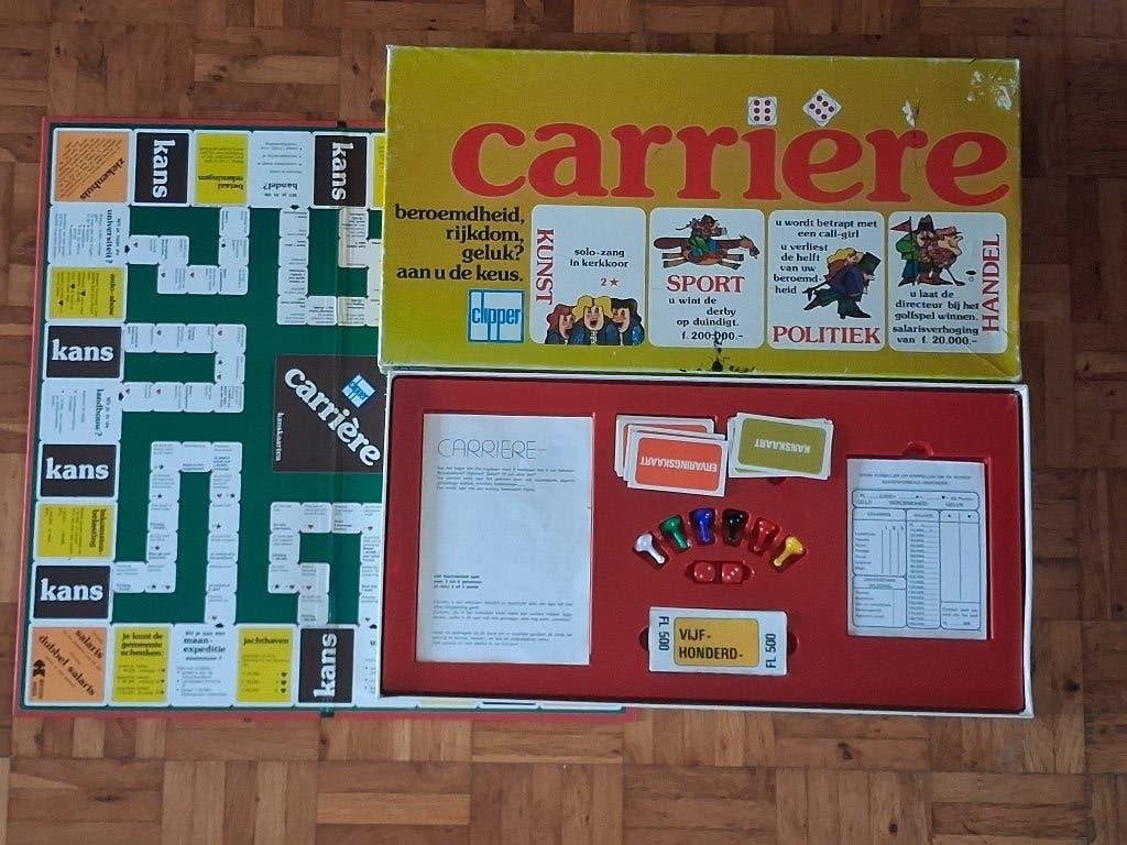 Bordspel Carrière 1969, Hobby en Vrije tijd, Gezelschapsspellen | Bordspellen, Ophalen of Verzenden, Zo goed als nieuw