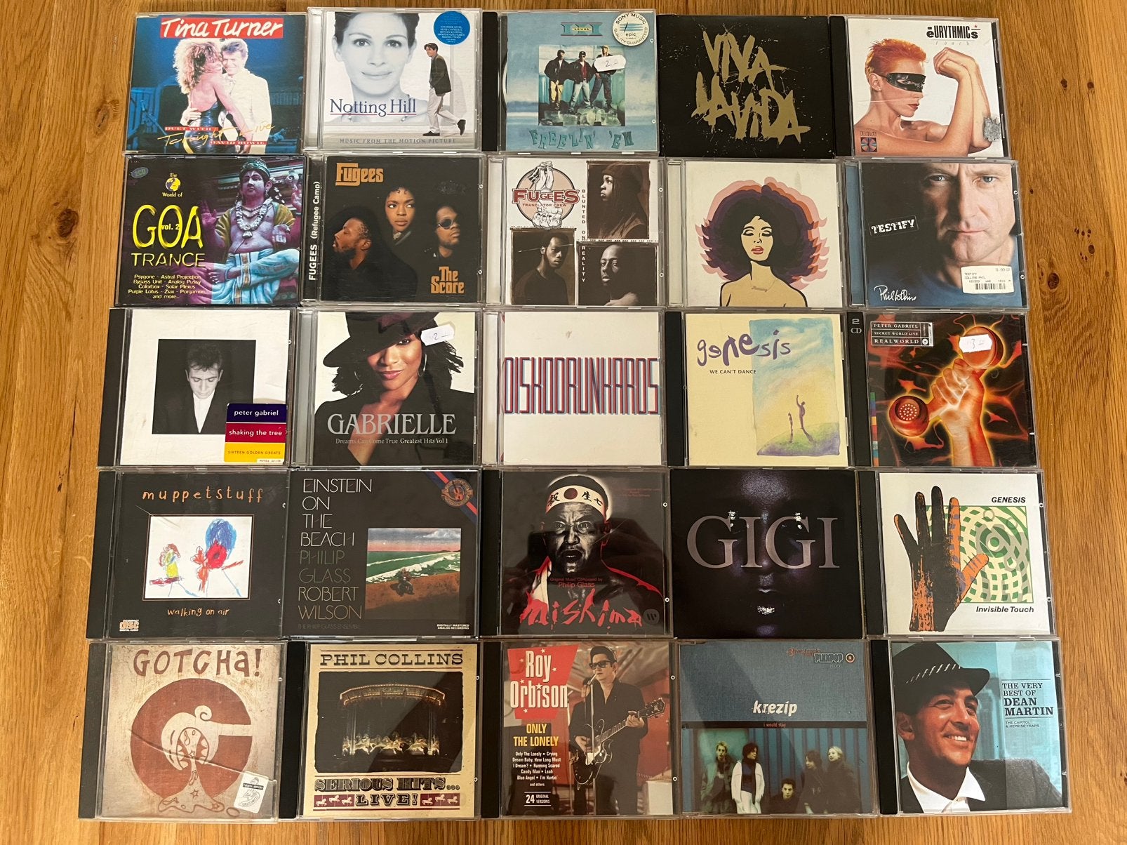 46 originele cd’s pop/rock/soul Philip Glass Phil Collins, Verzenden, Gebruikt, Pop, Soundtrack