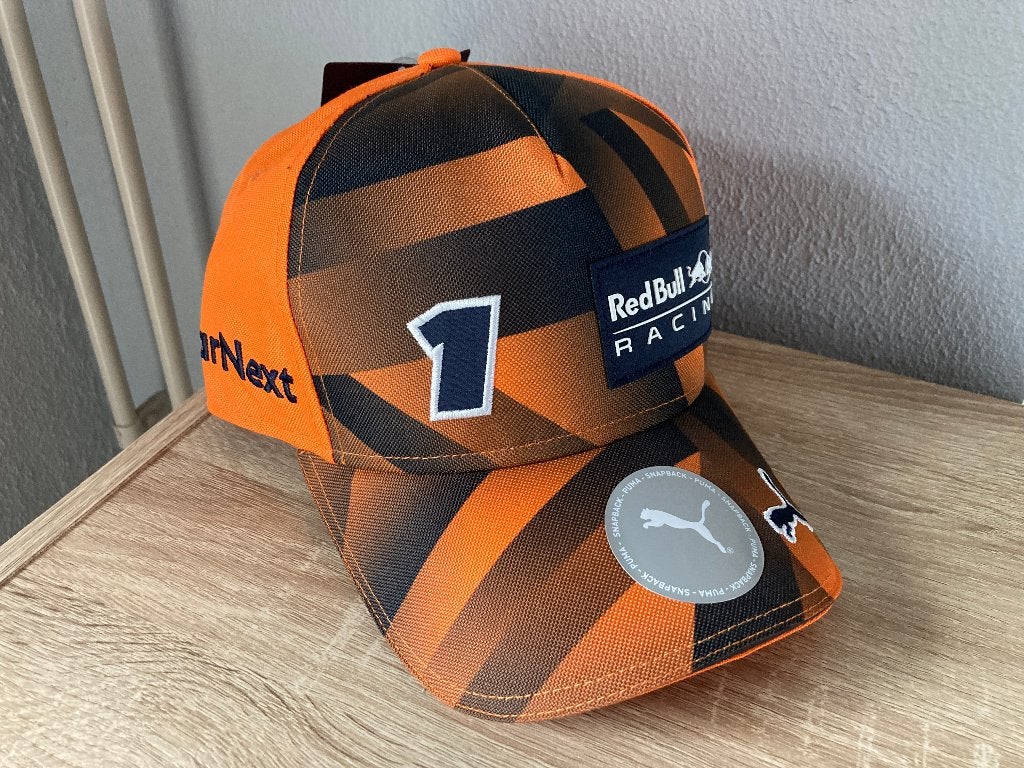 Max Verstappen Orange Truckers Cap Red Bull Racing Pet, Ophalen of Verzenden, Nieuw, Formule 1