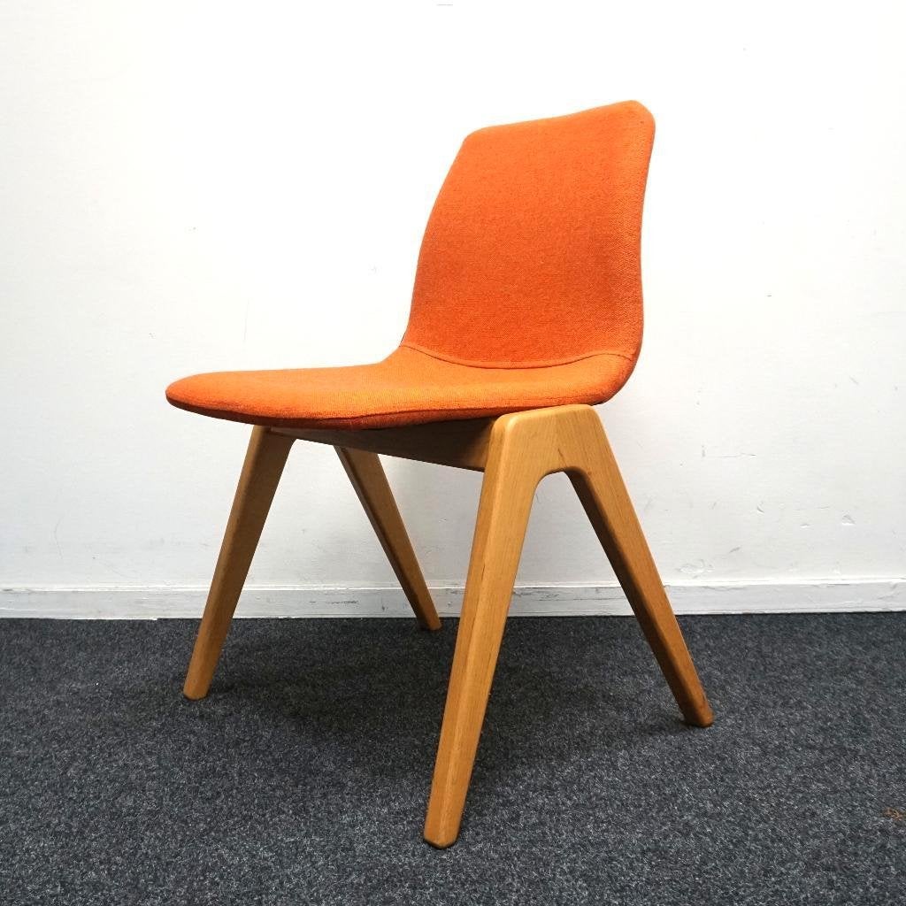 Naughtone Viv Wood Design Stoelen | Oranje Gemeleerd, Hout, Gebruikt, Overige kleuren, -