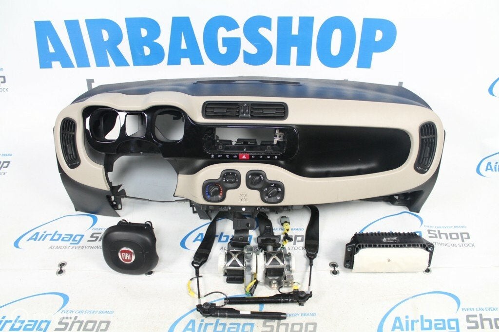 Airbag set - Dashboard beige Fiat Panda (2012-heden), Auto-onderdelen