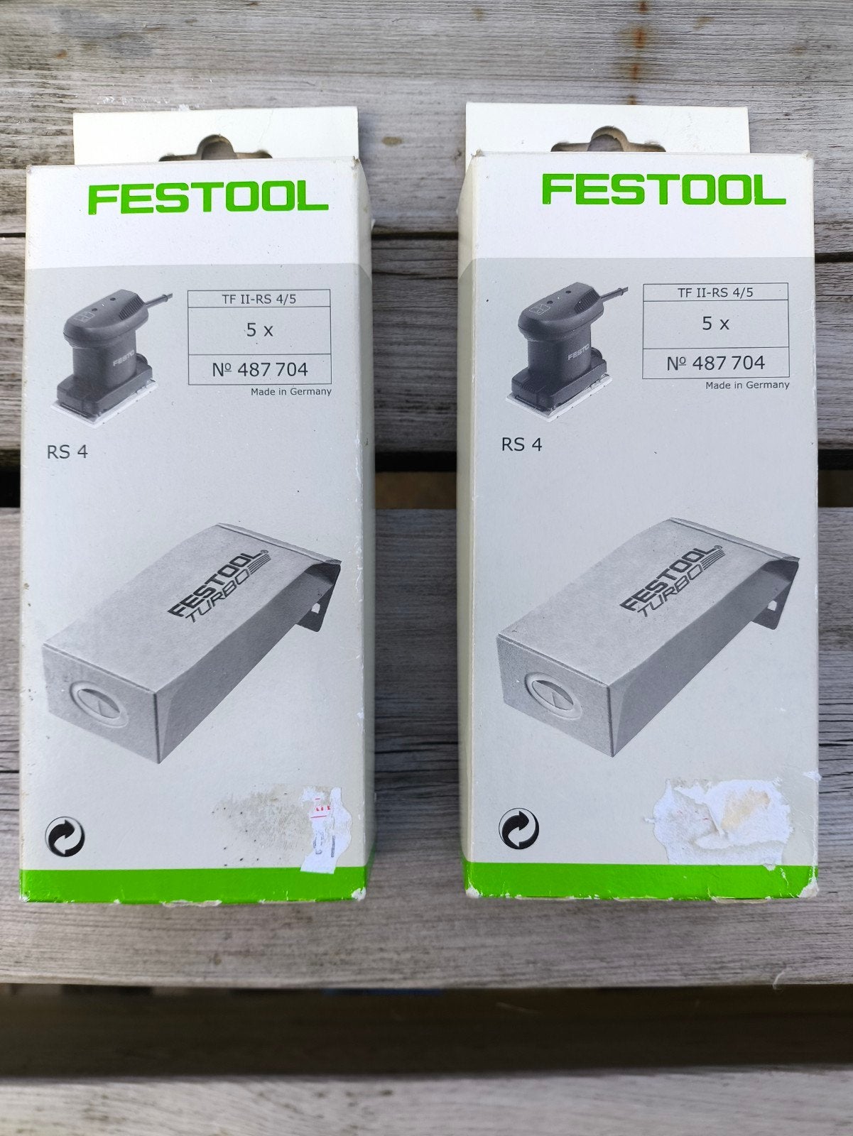 Festool stofzakjes 487704 - 8 stuks, Ophalen of Verzenden