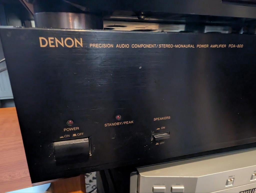 Denon POA-800 klasse eindversterker, Ophalen, Denon, Zo goed als nieuw, Minder dan 60 watt