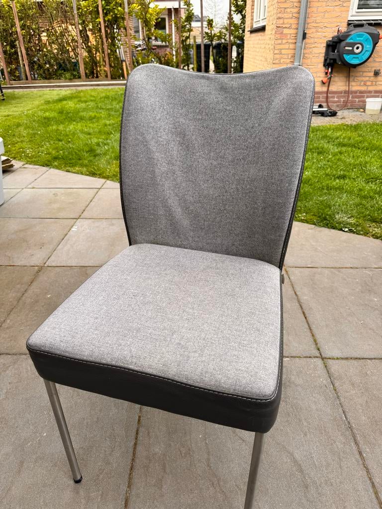 Eetkamerstoel Bert Plantagie, Huis en Inrichting, Stoelen, Ophalen, Modern design, Gebruikt, Leer