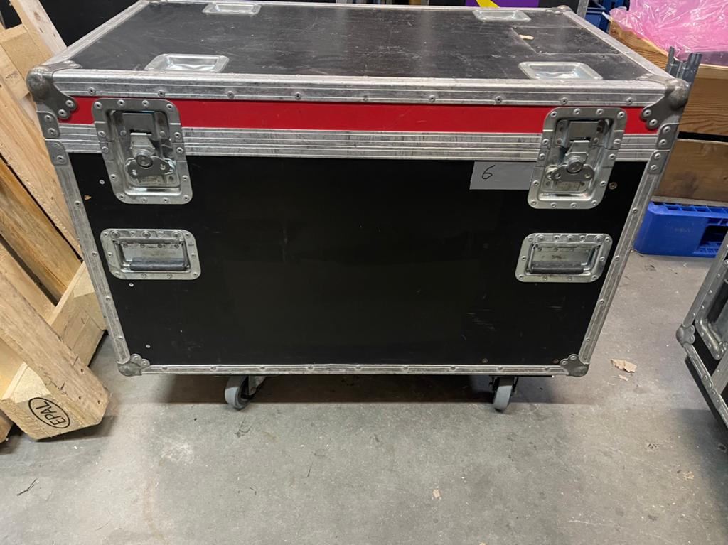 KABELCASE / KABEL FLIGHTCASE 95x58cm 52+9cm Hoog Incl.Wheels, Muziek en Instrumenten, Behuizingen en Koffers, Gebruikt, Overige instrumenten