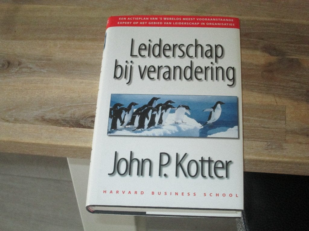 leiderschap bij verandering John P. Kotter, Ophalen of Verzenden, Nieuw, Management