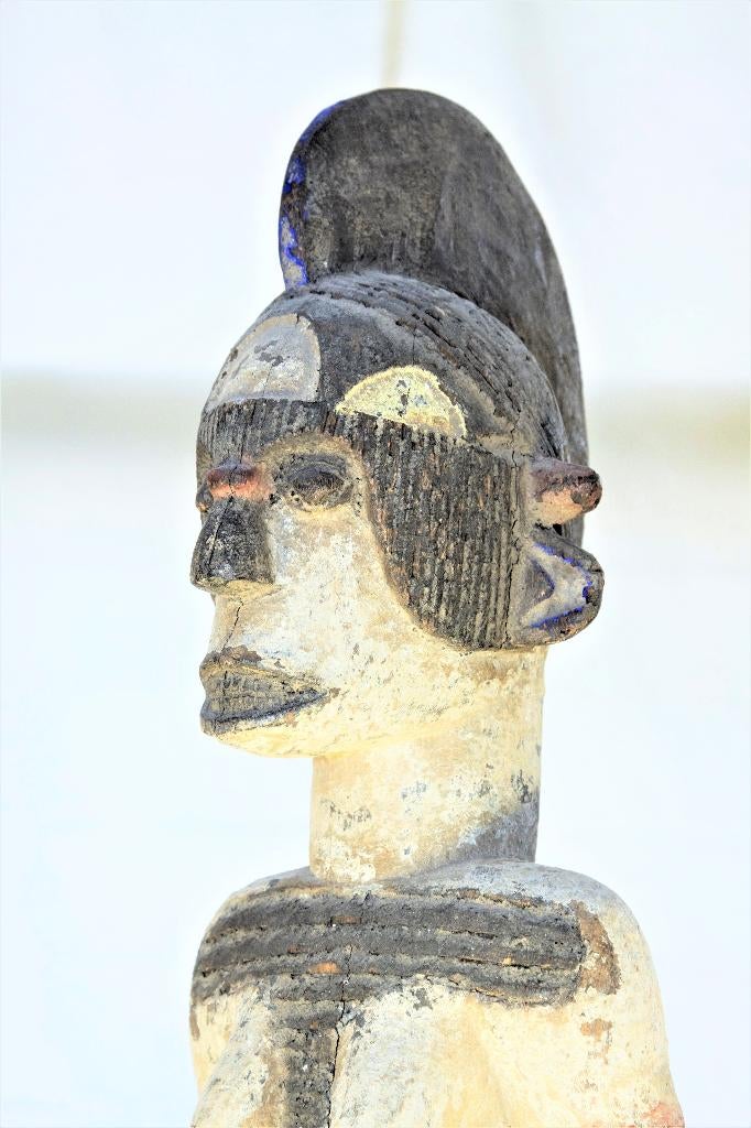 Etnografica, Afrika, Houten beeld, Igbo, Nigeria, Ophalen