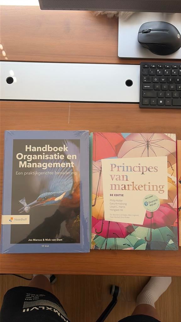 Boeken bedrijfskunde jaar 1 HBO ongebruikt, Ophalen of Verzenden, Nieuw, Overige niveaus