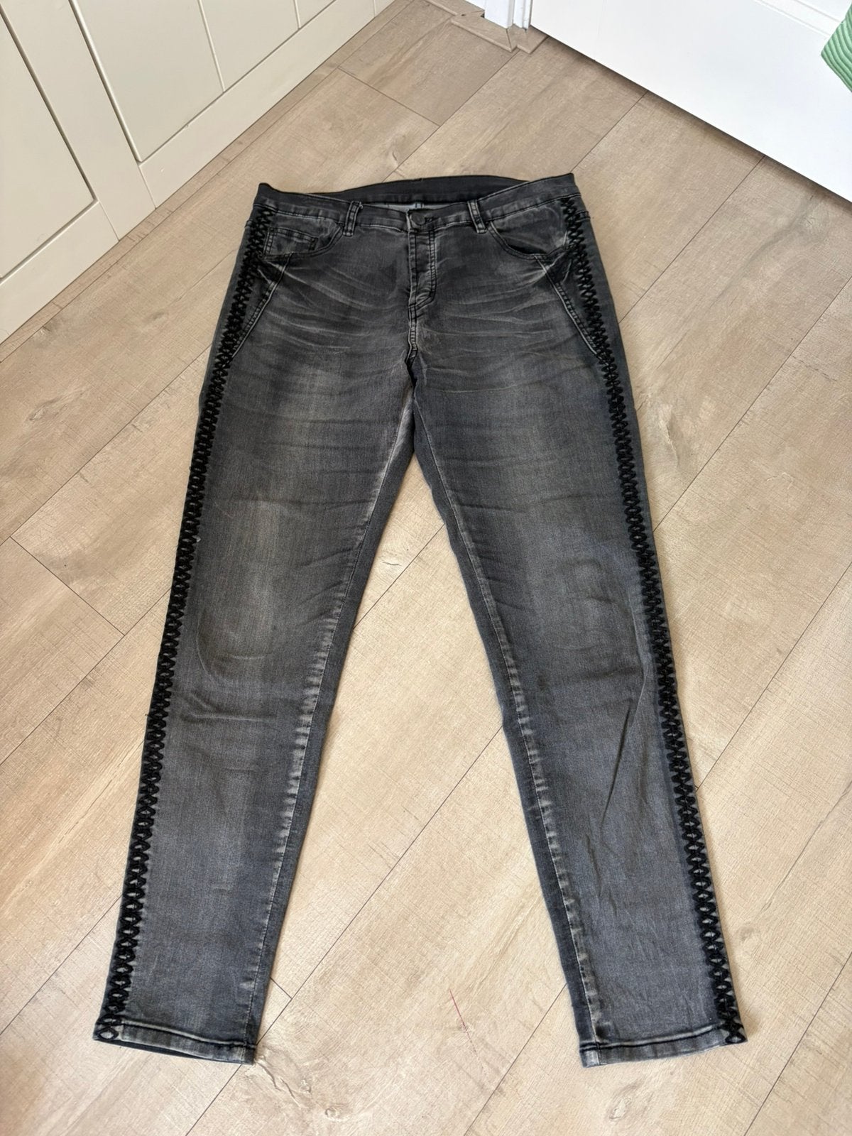 Bianco jeans maat 42, Kleding | Dames, Ophalen of Verzenden, Zo goed als nieuw, Zwart, W33 - W36 (confectie 42/44)