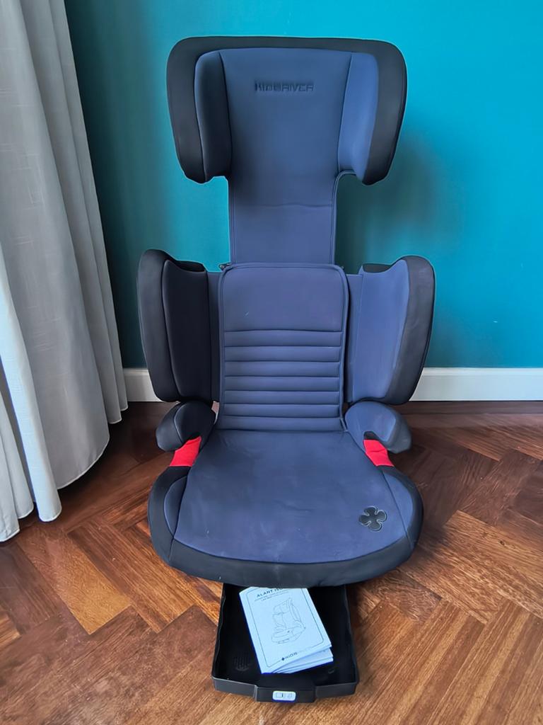 Kidsriver Verstelbare Autostoel met Isofix (15-36 kg), Gebruikt, 15 t/m 36 kg, Verstelbare rugleuning, Isofix