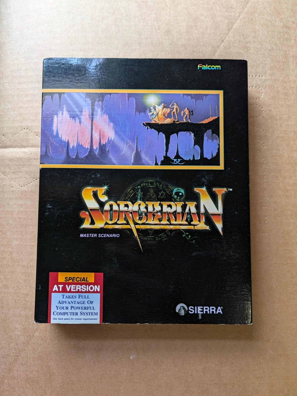 Sorcerian Master Scenario MS-DOS Disk RPG Sierra Falcom, Gebruikt, 1 speler, Ophalen of Verzenden, Role Playing Game (Rpg)