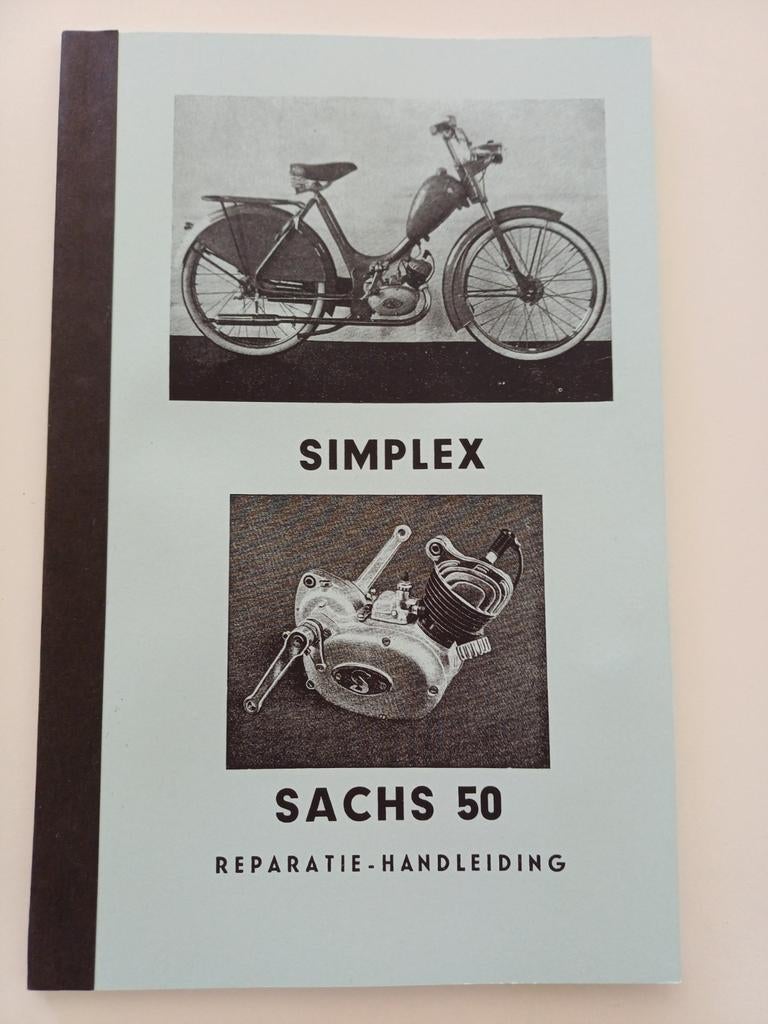 Simplex Sachs 50 Reparatie-Handleiding Bromfiets, Fietsen en Brommers, Handleidingen en Instructieboekjes, Gebruikt, Ophalen of Verzenden