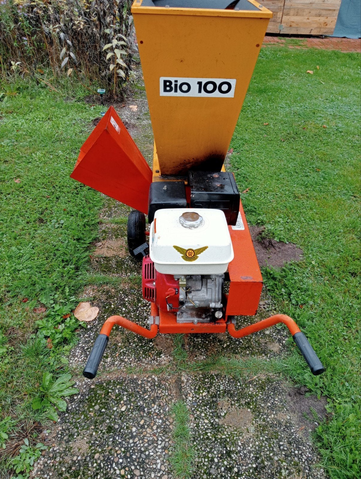Caravaggi Bio 100 Houtversnipperaar met Honda GX270 motor, Tuin en Terras, Ophalen, Gebruikt
